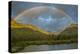 USA, Colorado, Gunnison National Forest. Rainbow over Slate River Valley-Jaynes Gallery-Premier Image Canvas