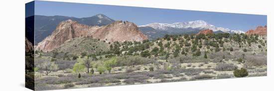 Usa, Colorado, Rockies, Rocky Mountains, Colorado Springs-Christian Heeb-Premier Image Canvas