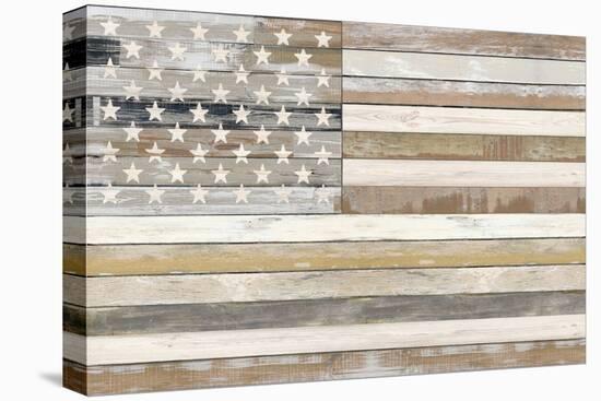 USA Flag 2, 2023-Parker Ross-Stretched Canvas