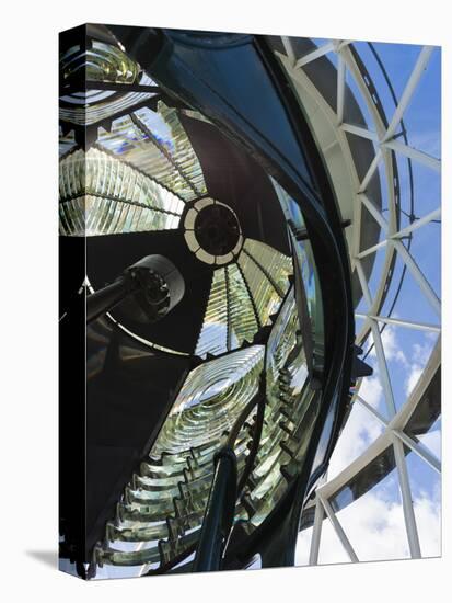 USA, Florida, Jupiter, Jupiter Inlet Lighthouse, Detail of the Fresnel Lens-Walter Bibikow-Premier Image Canvas