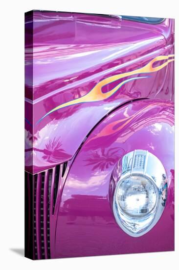 USA, Florida, New Smyrna Beach, classic car show detail-Lisa Engelbrecht-Premier Image Canvas