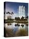USA, Florida, Sarasota, Skyline and One Sarasota Tower Building-Walter Bibikow-Premier Image Canvas