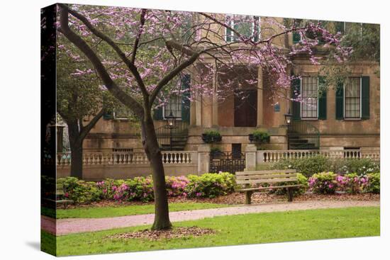 USA, Georgia, Savannah, Historic Owens Thomas House in the Spring-Joanne Wells-Premier Image Canvas