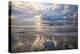 USA, Georgia, Tybee Island, Sunrise and reflections on Tybee Island.-Joanne Wells-Premier Image Canvas