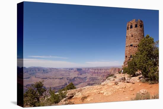 USA, Grand Canyon National Park, Desert View Watchtower-Catharina Lux-Premier Image Canvas