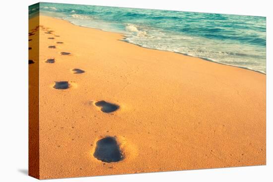 USA, Hawaii, Kauai, Kapa'a, be-Savanah Plank-Stretched Canvas