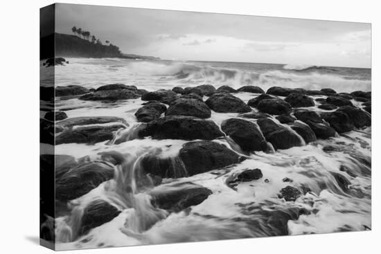 USA, Hawaii, Kauai. Rocky Beach-Dennis Flaherty-Premier Image Canvas