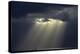 USA, Hawaii, Oahu, Ship and Rays of Sunlight Off Honolulu-David Wall-Premier Image Canvas