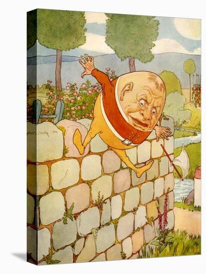USA Humpty Dumpty Book Plate-null-Premier Image Canvas