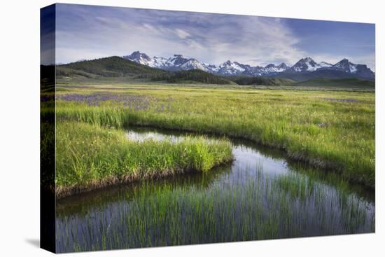 USA, Idaho. Sawtooth Mountains.-Alan Majchrowicz-Premier Image Canvas