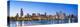 Usa, Illinois, Chicago. the City Skyline and a Frozen Lake Michigan.-Nick Ledger-Premier Image Canvas