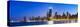 Usa, Illinois, Chicago. the City Skyline from North Avenue Beach.-Nick Ledger-Premier Image Canvas