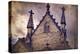 USA, Indianapolis, Indiana. the Gothic Chapel at Crown Hill Cemetery-Rona Schwarz-Premier Image Canvas
