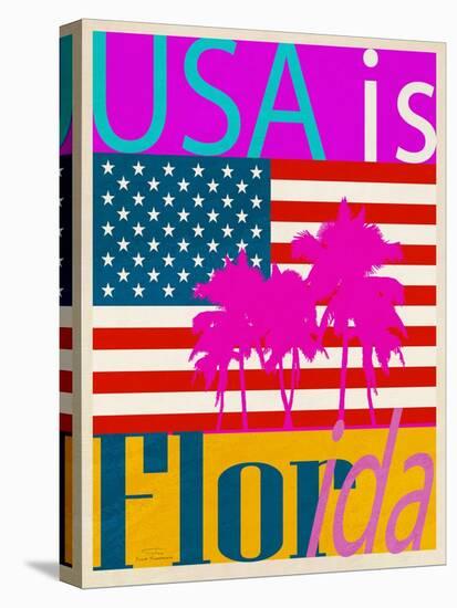 USA Is Florida-Joost Hogervorst-Stretched Canvas