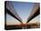 USA, Louisiana, New Orleans, Greater New Orleans Bridge and Mississippi River-Walter Bibikow-Premier Image Canvas