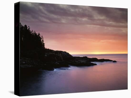 USA, Maine, Acadia National Park, Sunrise over the Atlantic Ocean-Christopher Talbot Frank-Premier Image Canvas