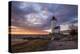 USA, Massachusetts, Cape Ann, Gloucester, Annisquam Lighthouse-Walter Bibikow-Premier Image Canvas