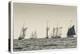 USA, Massachusetts, Cape Ann, Gloucester, schooner sailing ships-Walter Bibikow-Premier Image Canvas