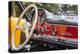 USA, Massachusetts, Essex. Antique cars, detail of 1950's-era Mercedes Gullwing-Walter Bibikow-Premier Image Canvas