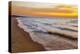 USA, Michigan, Paradise, Whitefish Bay Beach with Waves at Sunrise-Frank Zurey-Premier Image Canvas