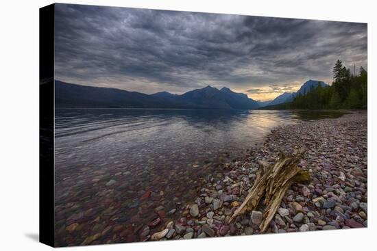 USA, Montana, Glacier National Park, Lake Macdonald-Rona Schwarz-Premier Image Canvas