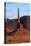 USA, Navajo Nation, Monument Valley, Totem Pole Rock Column-David Wall-Premier Image Canvas