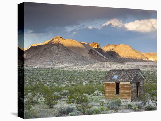 USA, Nevada, Great Basin, Beatty, Rhyolite Ghost Town-Walter Bibikow-Premier Image Canvas