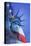 USA, Nevada, Las Vegas. Statue of Liberty and American flag composite.-Jaynes Gallery-Premier Image Canvas