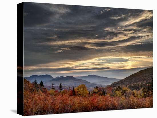 USA, New Hampshire, White Mountains, Sunrise from overlook-Ann Collins-Premier Image Canvas