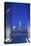 USA, New Jersey, Jersey City, Liberty State Park, View Through 9/11 Memorial, Empty Sky-Walter Bibikow-Premier Image Canvas