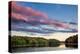 USA, New York, Adirondacks. Autumn sunset on Indian Lake-Ann Collins-Premier Image Canvas