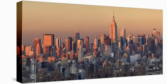 Usa, New York City, Manhattan Skyline from Brooklyn-Michele Falzone-Premier Image Canvas