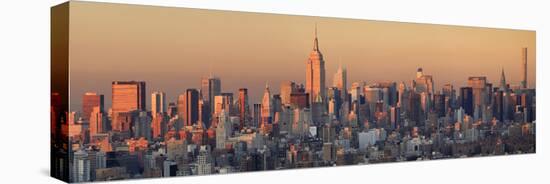 Usa, New York City, Manhattan Skyline from Brooklyn-Michele Falzone-Premier Image Canvas