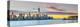 USA, New York, Manhattan, Lower Manhattan and World Trade Center, Freedom Tower across Hudson River-Alan Copson-Premier Image Canvas