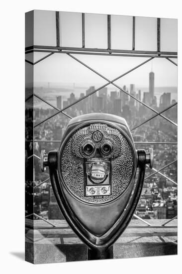 Usa, New York, Manhattan, Lower Manhattan from Empire State Building, Freedom Tower in Background-Alan Copson-Premier Image Canvas