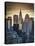 USA, New York, Manhattan, Midtown, Chrysler Building-Alan Copson-Premier Image Canvas