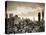 USA, New York, Manhattan, Midtown Skyline Including Empire State Building-Alan Copson-Premier Image Canvas