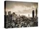 USA, New York, Manhattan, Midtown Skyline Including Empire State Building-Alan Copson-Premier Image Canvas