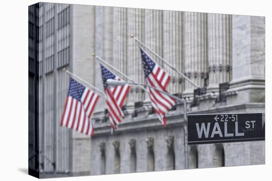 Usa, New York, New York City, Lower Manhattan, Wall Street-Michele Falzone-Premier Image Canvas