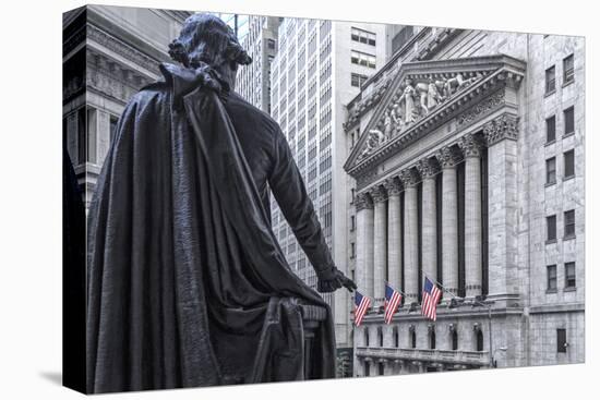 Usa, New York, New York City, Lower Manhattan, Wall Street-Michele Falzone-Premier Image Canvas