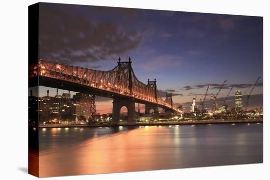 Usa, New York, New York City, Manhattan, Ed Koch Queensboro Bridge-Michele Falzone-Premier Image Canvas
