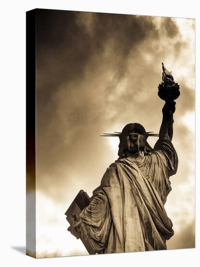 USA, New York, Statue of Liberty-Alan Copson-Premier Image Canvas