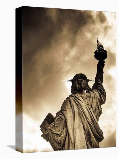 USA, New York, Statue of Liberty-Alan Copson-Premier Image Canvas