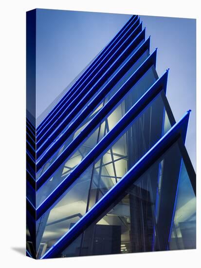 USA, Oklahoma, Oklahoma City, Boathouse District, Devon Boathouse-Walter Bibikow-Premier Image Canvas