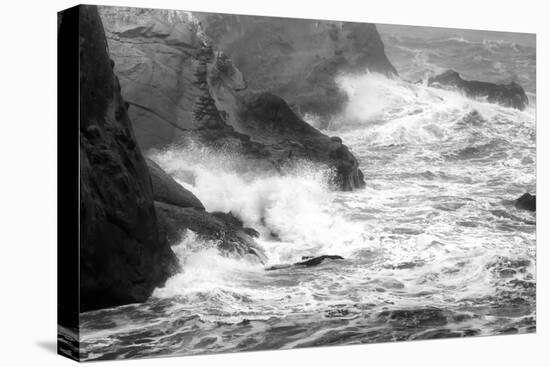 USA, Oregon, Bandon. Storm waves on coast.-Jaynes Gallery-Premier Image Canvas