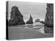 USA, Oregon, Coast Bandon Beach Monoliths-John Ford-Premier Image Canvas