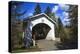 USA, Oregon, Hannah Bridge-Rick A Brown-Premier Image Canvas