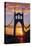 USA, Oregon, Portland. St. Johns Bridge at sunrise.-Jaynes Gallery-Premier Image Canvas