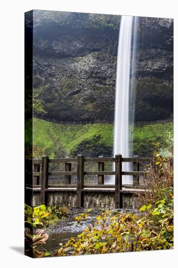 USA, Oregon, Silver Falls State Park, Falls-Hollice Looney-Premier Image Canvas