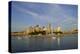 USA, Pennsylvania, Pittsburgh. Boats in Front of Point State Park-Kevin Oke-Premier Image Canvas